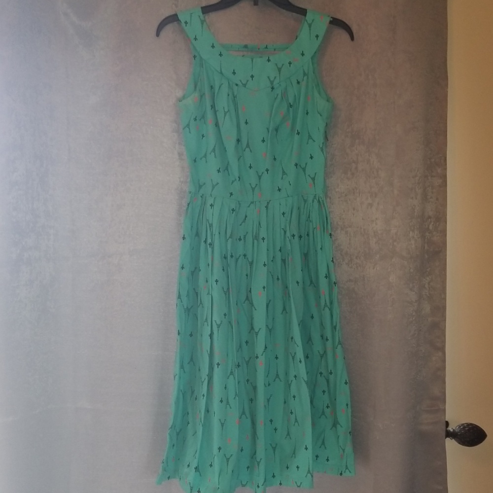 Bettie Page circle dress